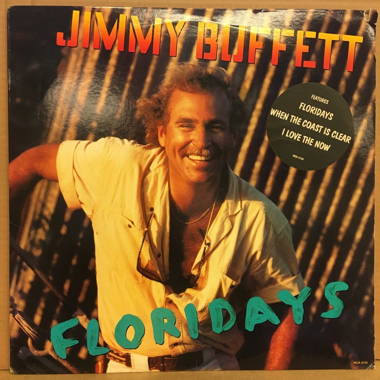 JIMMY BUFFETT - FLORIDAYS 1986 2.EL PLAK