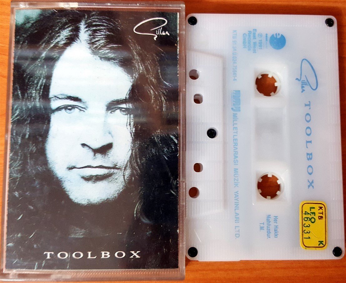 IAN GILLAN - TOOLBOX (1991) MMY CASSETTE MADE IN TURKEY ''USED''