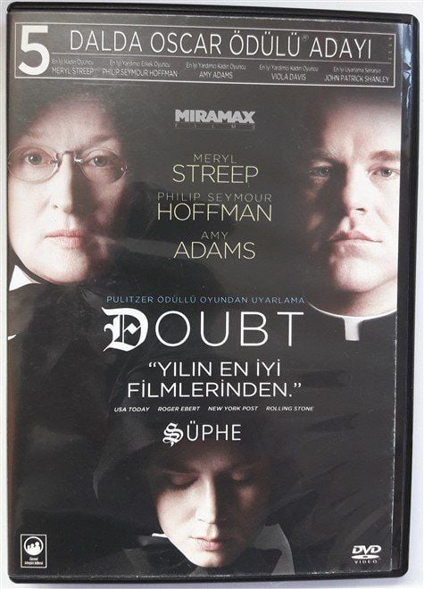 ŞÜPHE - DOUBT - MERYL STREEP - PHILIP SEYMOUR HOFFMAN - DVD 2.EL