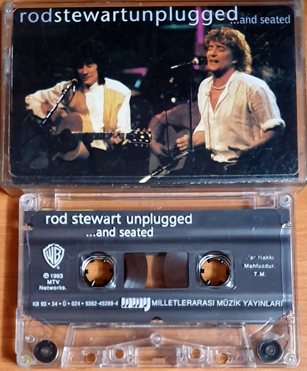 ROD STEWART - UNPLUGGED...AND SEATED (1993) - KASET MMY 2.EL