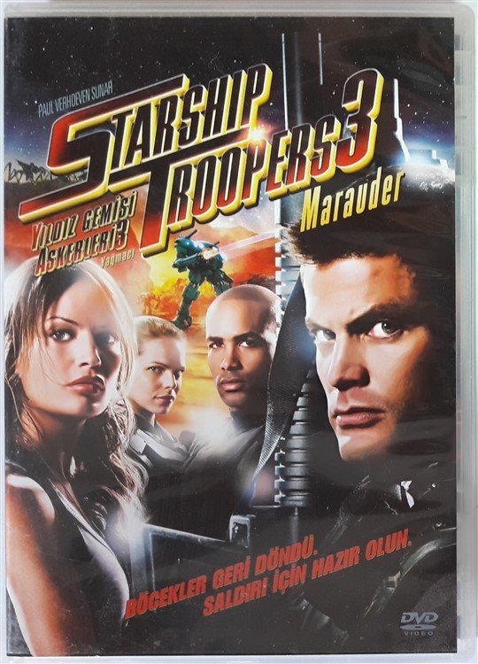 STARSHIP TROOPERS 3 MARAUDER - YILDIZ GEMİSİ ASKERLERİ 3 YAĞMACI - CASPER VAN DIEN - DVD 2.EL