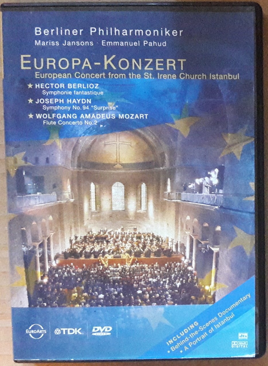 EUROPA-KONZERT FROM ISTANBUL, BERLINER PHILHARMONIKER (2001) - DVD 2.EL