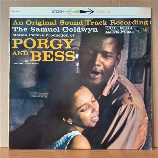 PORGY AND BESS: AN ORIGINAL SOUND TRACK RECORDING / GEORGE GERSHWIN, IRA GERSHWIN, DUBOSE HEYWARD (1959) - LP 2.EL PLAK