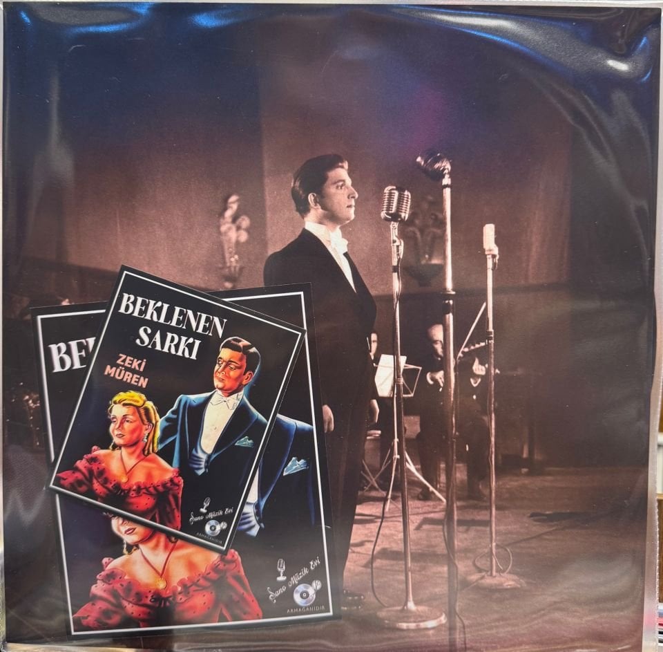 ZEKİ MÜREN - BİR TATLI TEBESSÜM (1951) - LP 2025 SINIRLI SAYIDA RESİM BASKILI ÖZEL EDİSYON SIFIR PLAK
