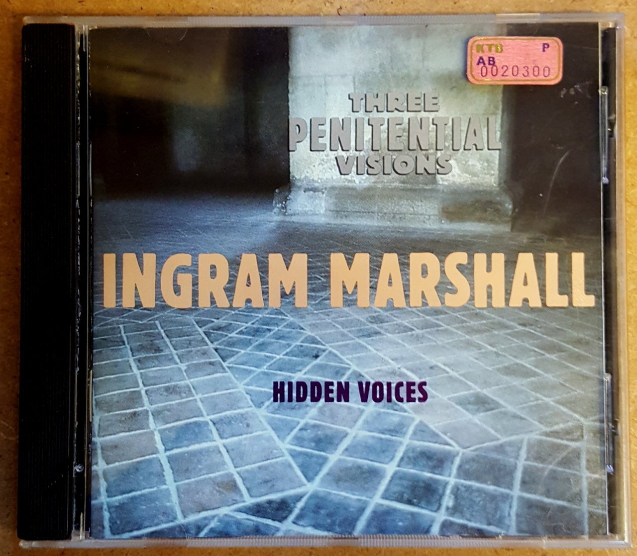 INGRAM MARSHALL (1993) THREE PENITENTIAL VISIONS /HIDDEN VOICES CD EXPERIMENTAL CONTEMPORARY CLASSICAL ELECTRONIC 2.EL