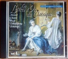 LES LETTRES D'OR DU CLASSIQUE VOLUME 1 / MOZART, CHOPIN, BACH, TCHAIKOVSKY, SCHUBERT (1995) CD 2.EL