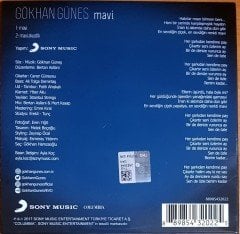 GÖKHAN GÜNEŞ - MAVİ (2017) SINGLE CD 2.EL