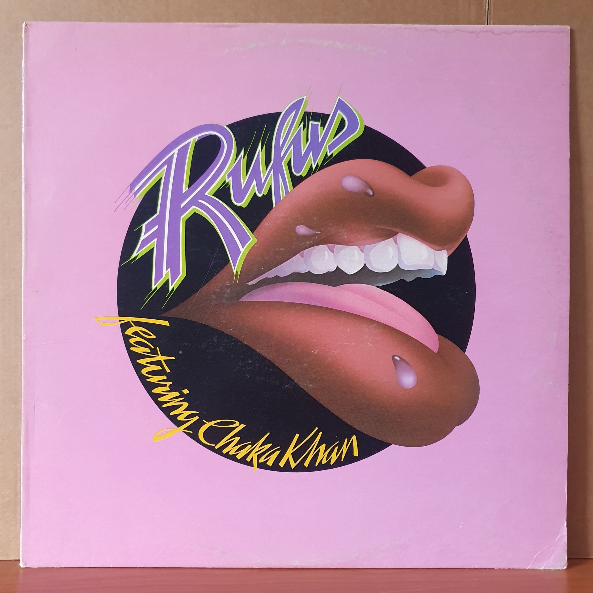 RUFUS FEATURING CHAKA KHAN - RUFUS FEATURING CHAKA KHAN (1975) - LP 2.EL PLAK