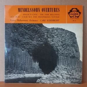 MENDELSSOHN: OVERTURES / VIENNA PHILHARMONIC ORCHESTRA, CARL SCHURICHT (1959) - LP 2.EL PLAK