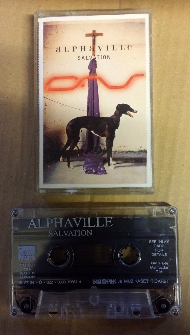 ALPHAVILLE - SALVATION CASSETTE 1997 MADE IN TURKEY ''USED''