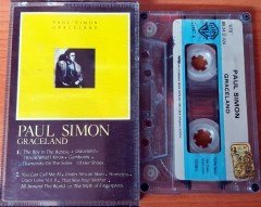 PAUL SIMON - GRACELAND (1986) MMY CASSETTE MADE IN TURKEY ''USED'' PAPER LABEL