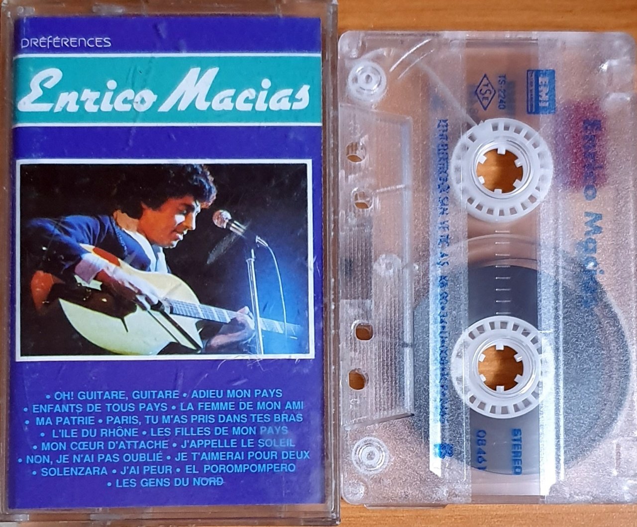 ENRICO MACIAS - ENRICO MACIAS (1990) KASET KENT 2.EL