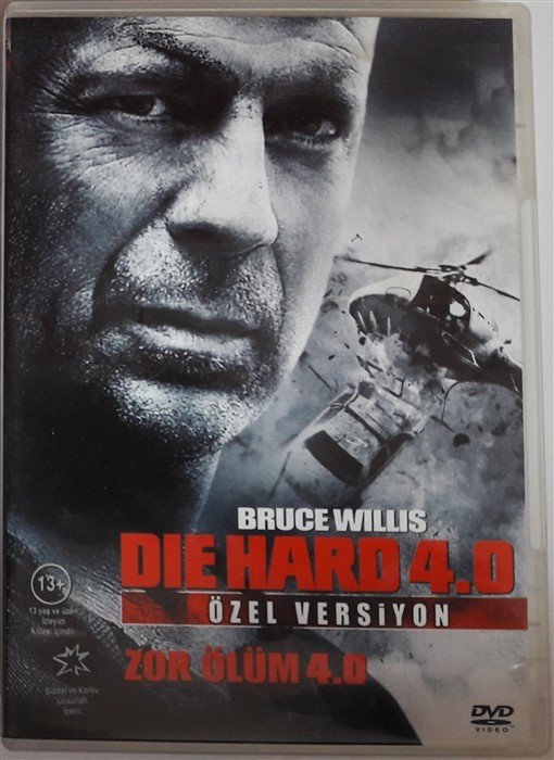 DIE HARD 4.0 - ZOR ÖLÜM 4.0 - BRUCE WILLIS - ÖZEL VERSİYON 2DVD 2.EL