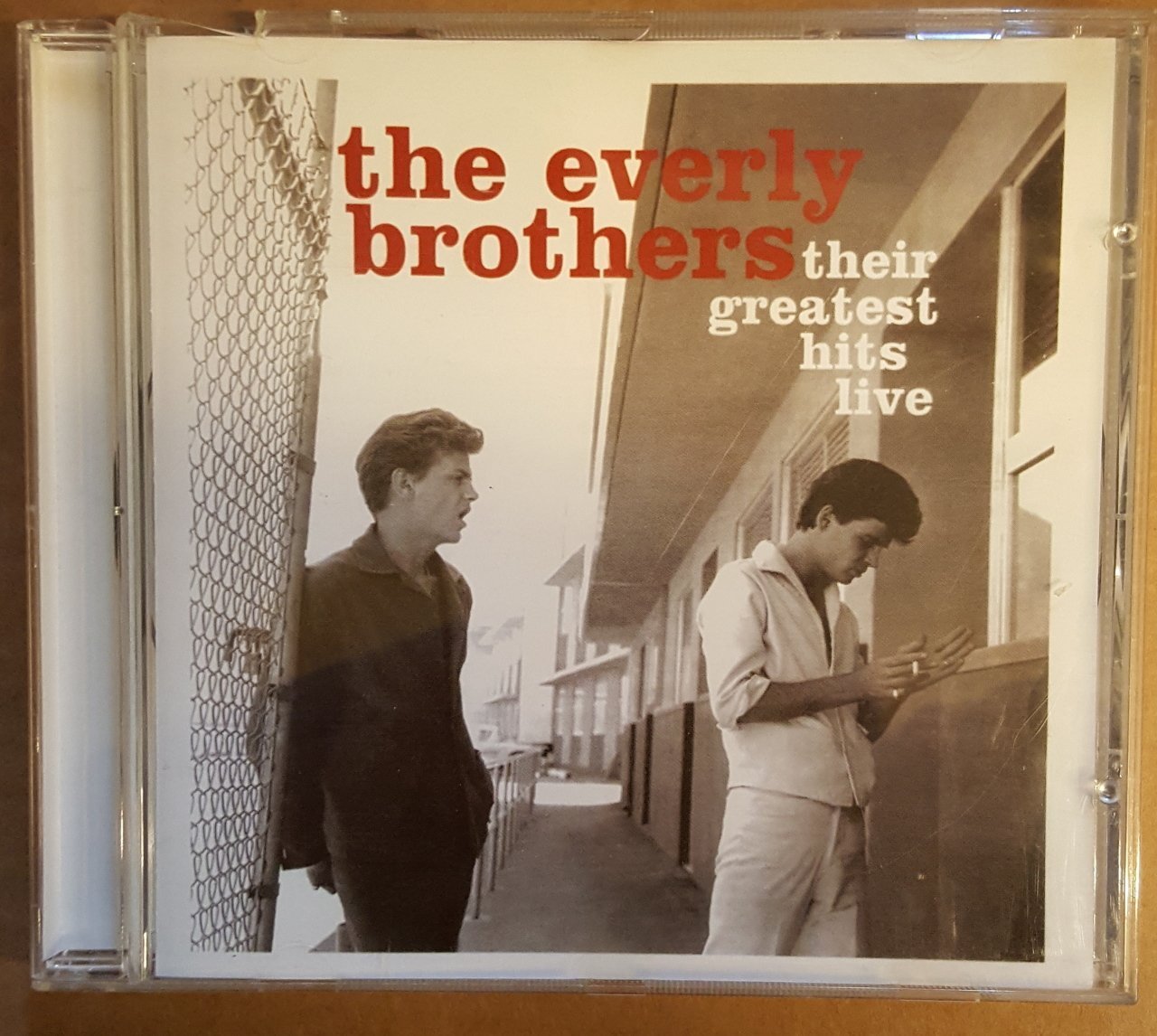 EVERLY BROTHERS THEIR GREATEST HITS LIVE CD 2.EL