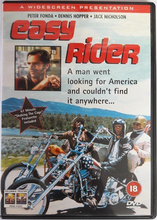 EASY RIDER - PETER FONDA - DENNIS HOPPER - JACK NICHOLSON - DVD 2.EL