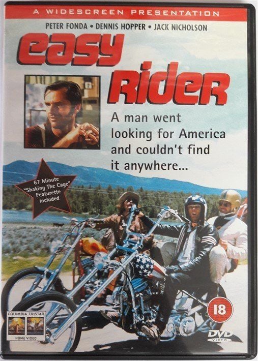 EASY RIDER - PETER FONDA - DENNIS HOPPER - JACK NICHOLSON - DVD 2.EL