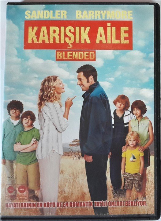 BLENDED - KARIŞIK AİLE - ADAM SANDLER - DREW BARRYMORE - DVD 2.EL