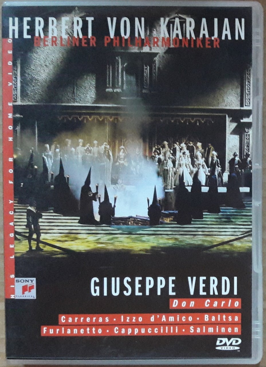 VERDI: DON CARLO, HERBERT VON KARAJAN (2002) - DVD 2.EL