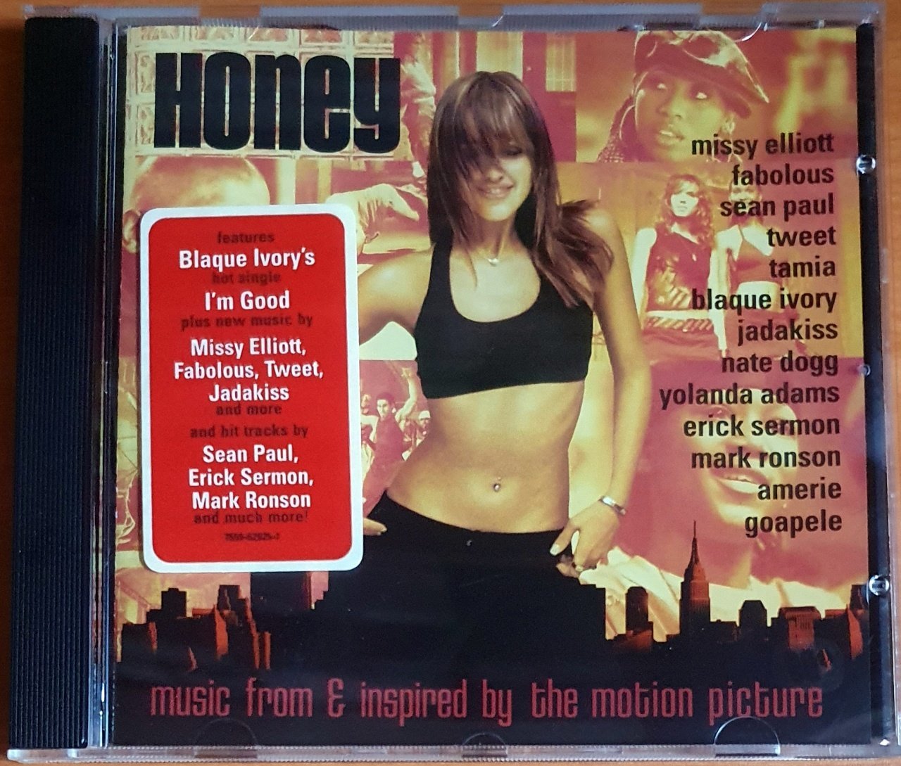 HONEY SOUNDTRACK / MISSY ELLIOT, FABULOUS, SEAN PAUL, TWEET, NATE DOGG, AMERIE (2003) - CD 2.EL