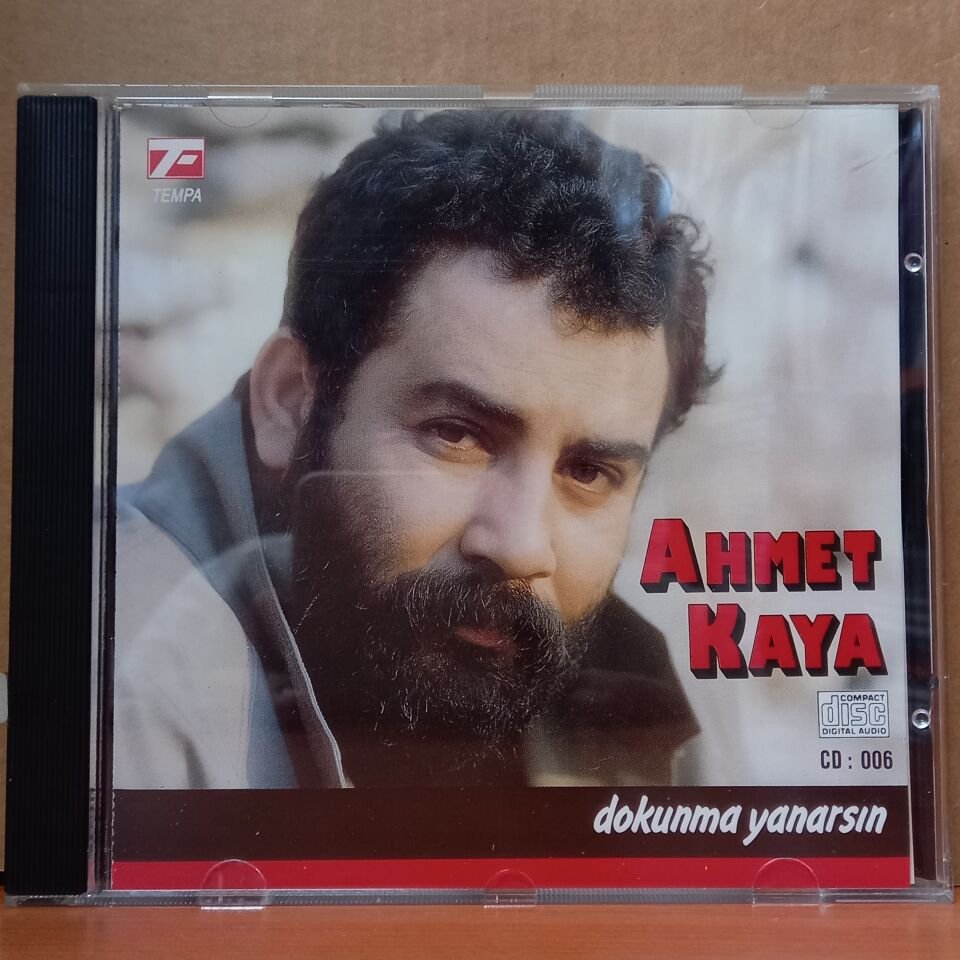 AHMET KAYA - DOKUNMA YANARSIN (1992) - CD İLK BASKI 2.EL
