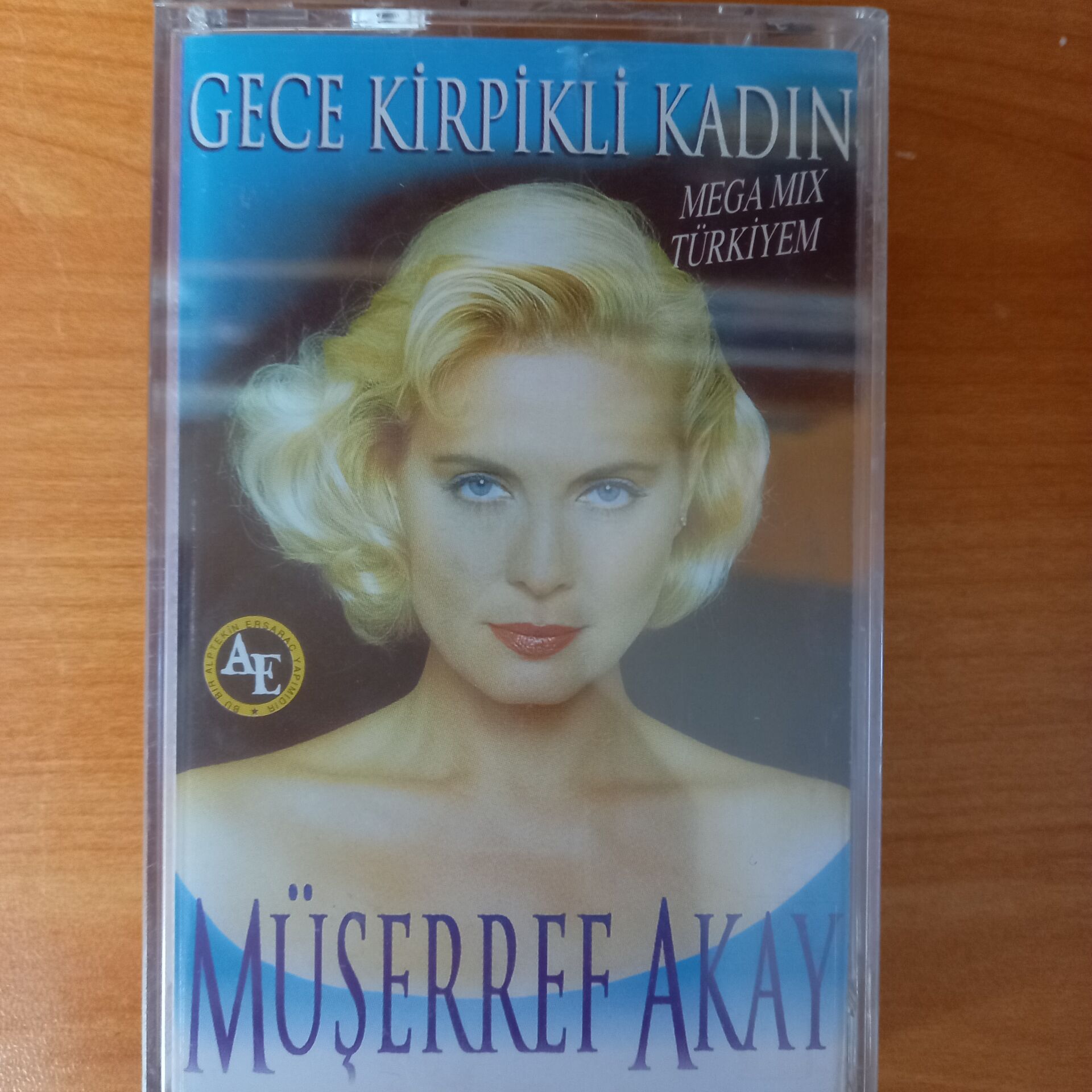 MÜŞERREF AKAY - GECE KİRPİKLİ KADIN (1997) - KASET SIFIR
