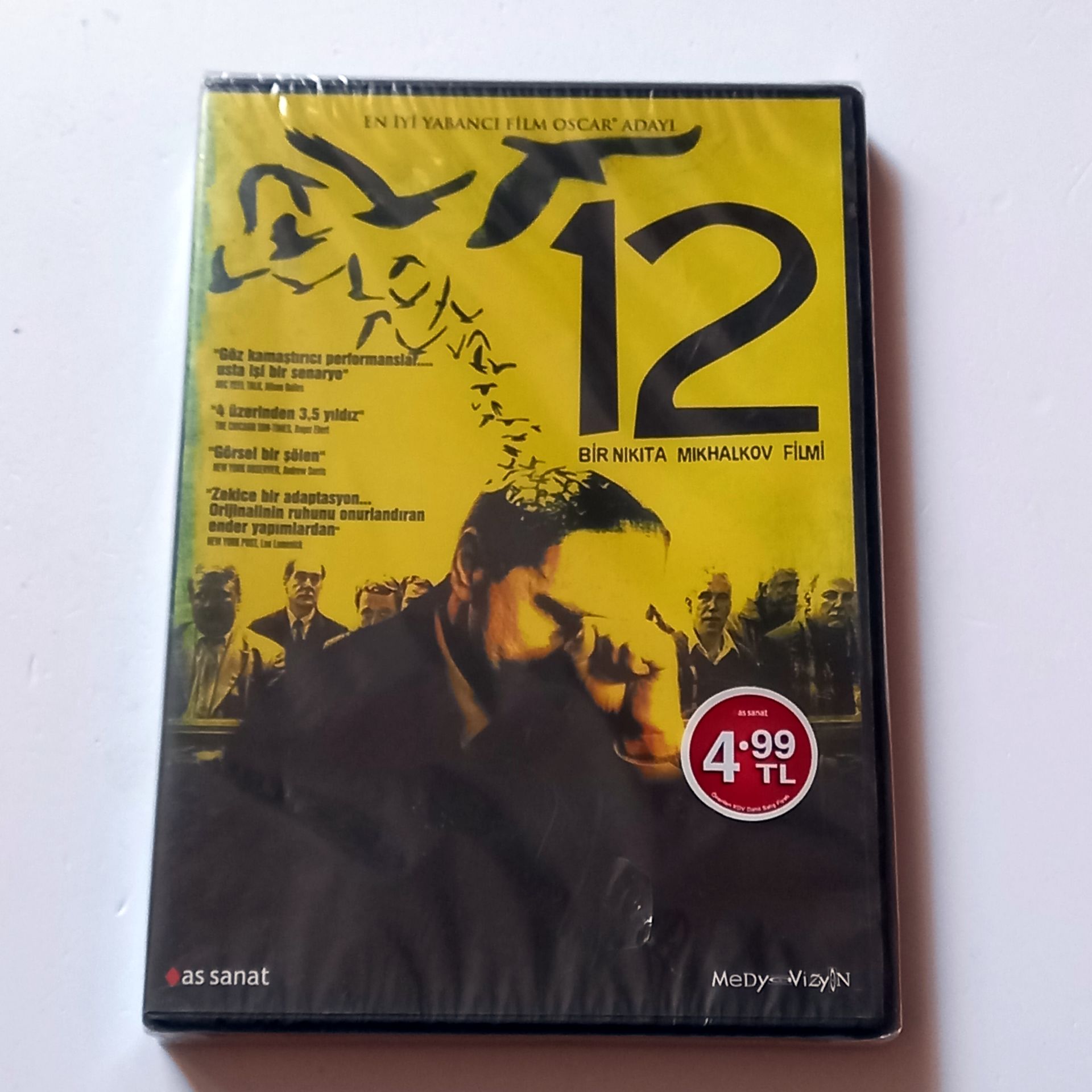 12 - SERGEY MAKOVESKY, NIKITA MIKHALKOV - YÖN.: NIKITA MIKHALKOV - DVD AMBALAJINDA SIFIR