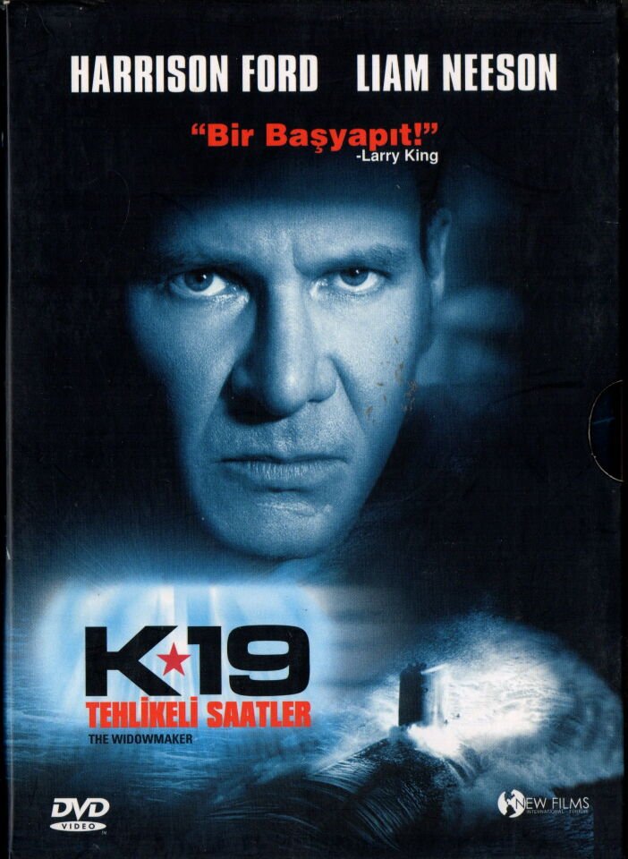 K19 TEHLİKELİ SAATLER - THE WIDOWMAKER - HARRISON FORD - LIAM NEESON - DVD 2.EL