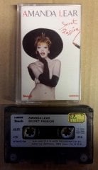 AMANDA LEAR - SECRET PASSION CASSETTE 1987 PAPER LABEL RARE MADE IN TURKEY ''USED''