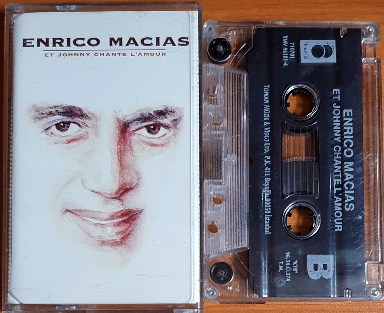 ENRICO MACIAS - ET JOHNNY CHANTE L'AMOUR (1996) KASET TOPKAPI 2.EL