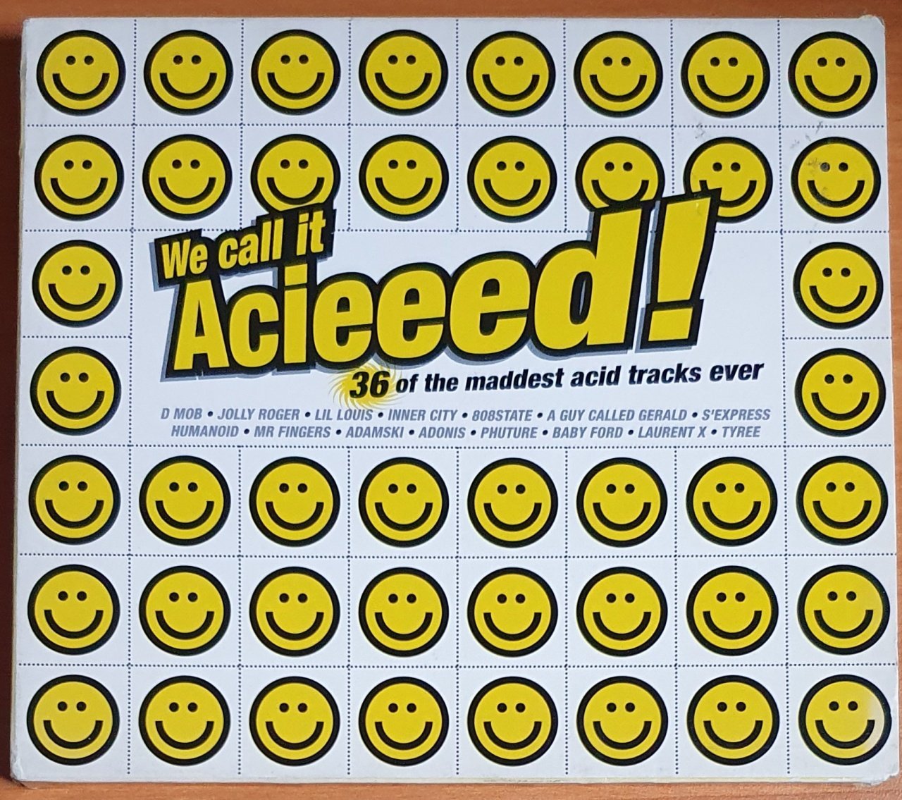 WE CALL IT ACIEEED! / LAURENT X, ADONIS, TYREE, INNER CITY, WINK, FRANKIE KNUCKLES, 808 STATE (2002) - 2CD 2.EL