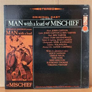 MAN WITH A LOAD OF MISCHIEF / ORIGINAL CAST RECORDING / JOHN CLIFTON, BEN TARVER (1967) - LP 2.EL PLAK