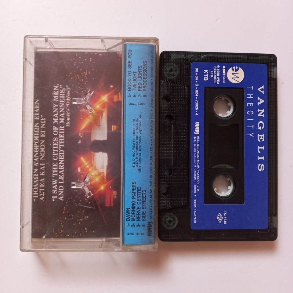 VANGELIS - THE CITY (1990) - KASET 2.EL