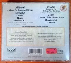 PACHELBEL BACH VIVALDI Salzburg Baroque CD 2.EL