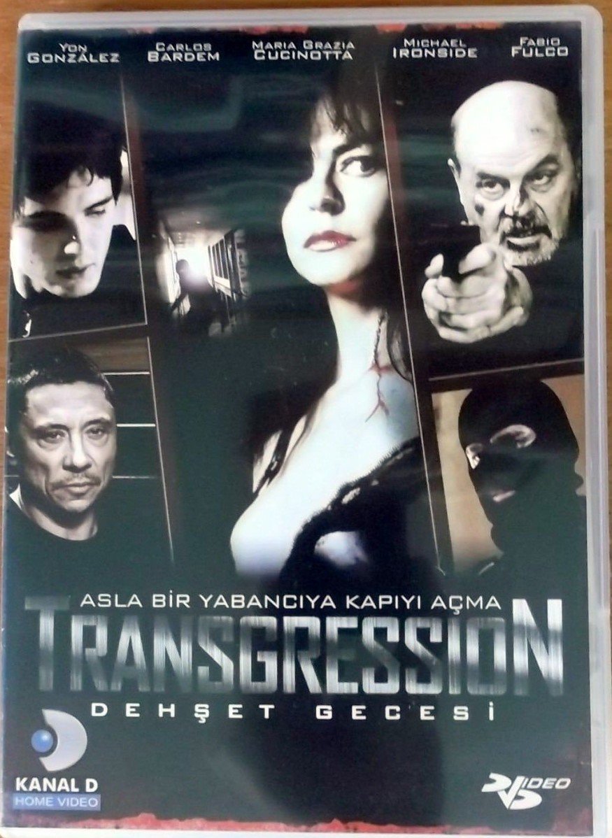 TRANSGRESSION - DEHŞET GECESİ - YON GONZALEZ - CARLOS BARDEM - DVD SIFIR