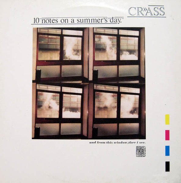 CRASS – 10 NOTES ON A SUMMER'S DAY (1986) LP 2006 SIFIR PLAK