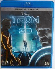 TRON EFSANESİ - TRON LEGACY - JEFF BRIDGES - GARRETT HEDLUND - 3D+BLU-RAY 2.EL