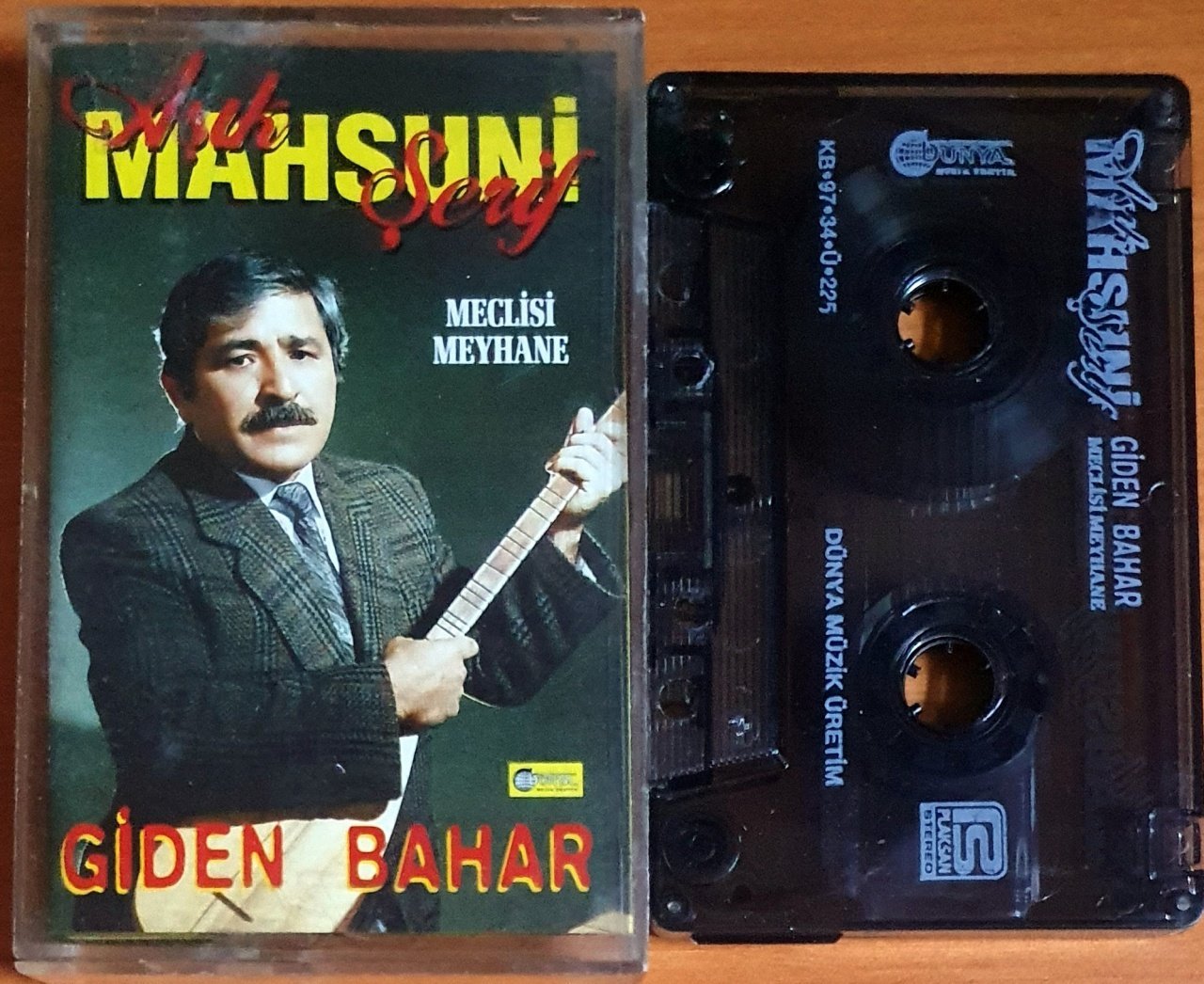 AŞIK MAHSUNİ ŞERİF - GİDEN BAHAR / MECLİSİ MEYHANE (1997) - KASET 2.EL