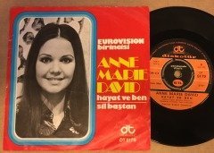 ANNE MARIE DAVID - HAYAT VE BEN / SİL BAŞTAN 7'' 45 DEVİR