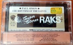 PAUL SIMON - THE RHYTHM OF THE SAINTS (1990) MMY CASSETTE MADE IN TURKEY ''NEW'' PAPER LABEL YELLOW