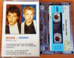 WANG CHUNG - MOSAIC (1987) MMY CASSETTE MADE IN TURKEY ''USED'' PAPER LABEL