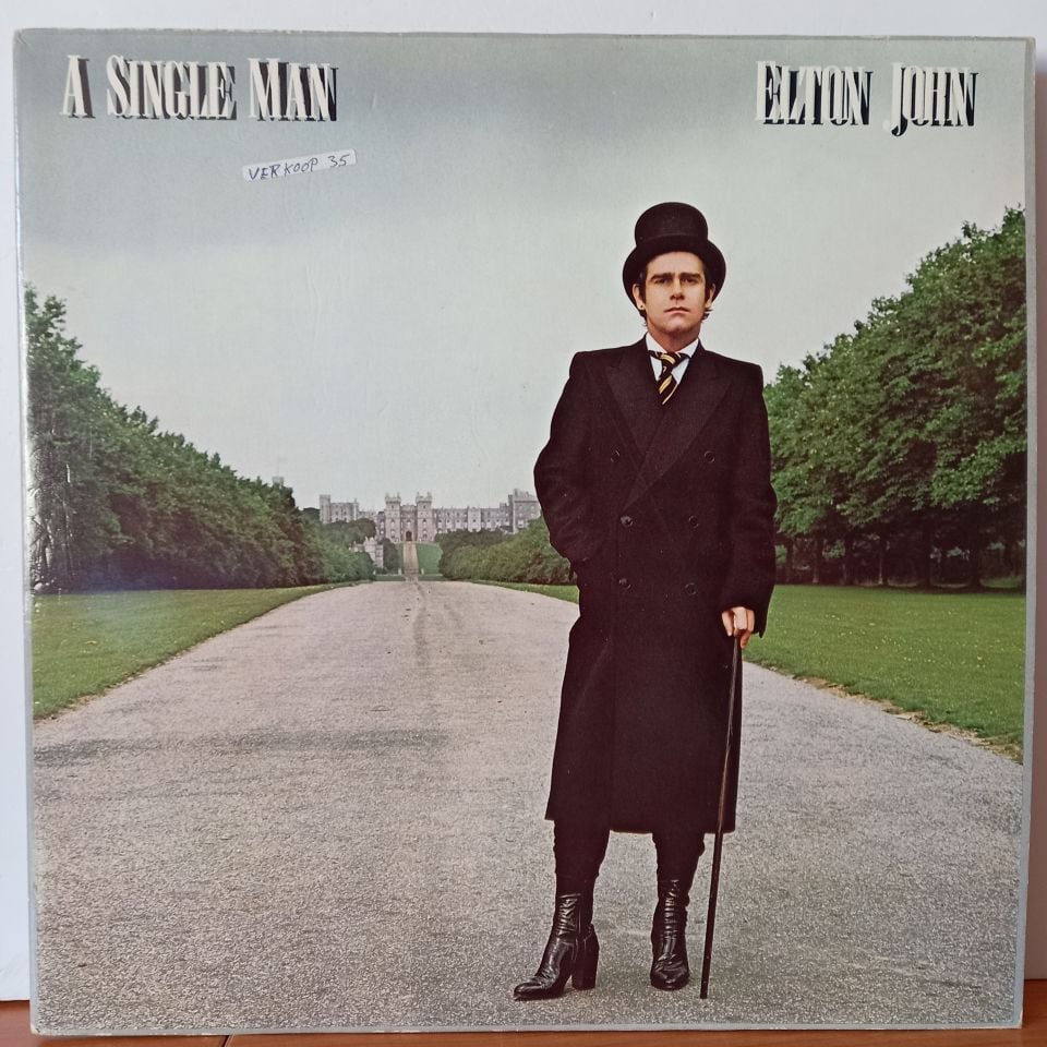 ELTON JOHN – A SINGLE MAN (1978) - LP  2.EL PLAK