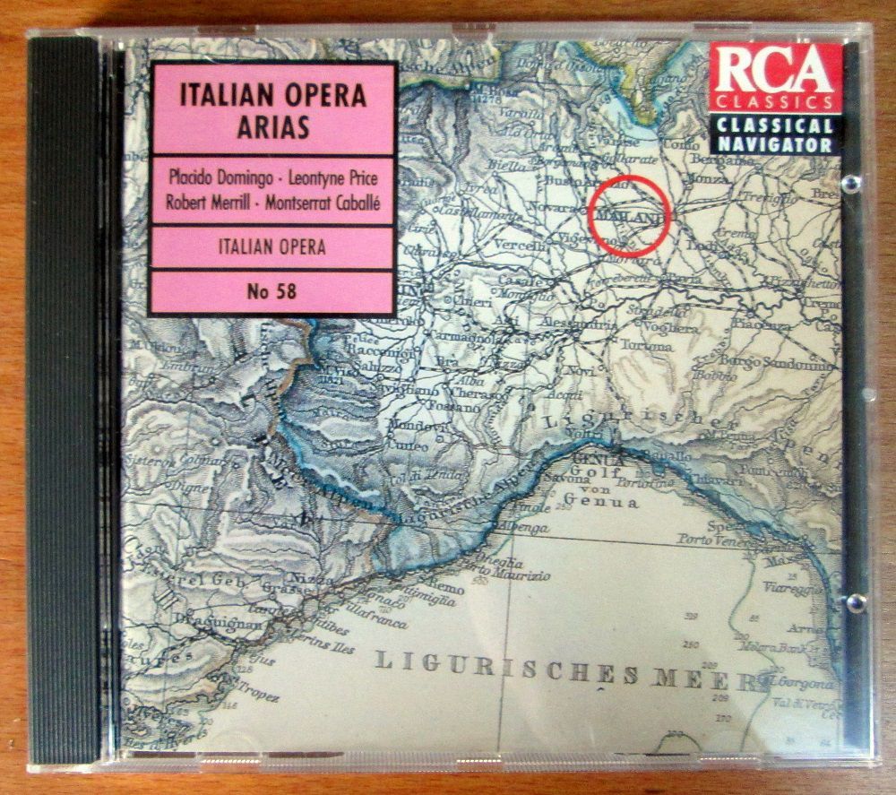 ITALIAN OPERA ARIAS Domingo Price CD 2.EL