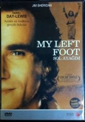 MY LEFT FOOT - SOL AYAĞIM - DANIEL DAY-LEWIS - JIM SHERIDAN - DVD SIFIR (CHRISTY BROWN)