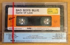 BAD BOYS BLUE - GAME OF LOVE 1990 CASSETTE MADE IN TURKEY ''NEW''