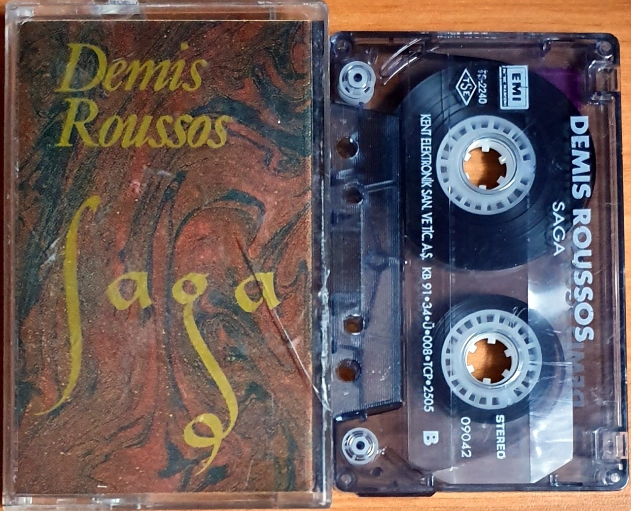 DEMIS ROUSSOS - SAGA (1991) KASET KENT 2.EL