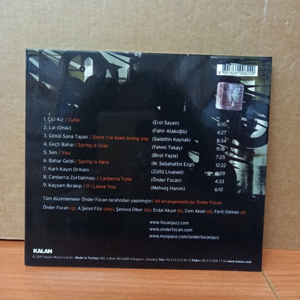 ÖNDER FOCAN GROUP - SWING A LA TURC (2007)- CD 2.EL