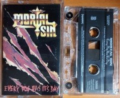 MORTAL SIN - EVERY DOG HAS IT'S DAY / MUSIC FOR NATIONS / HAMMER MÜZİK KASET 2.EL