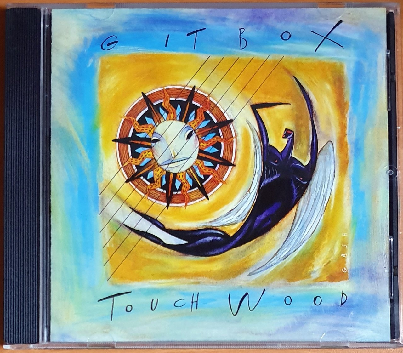 GITBOX - TOUCH WOOD (1995) - CD DISCIPLINE GLOBAL MOBILE 2.EL