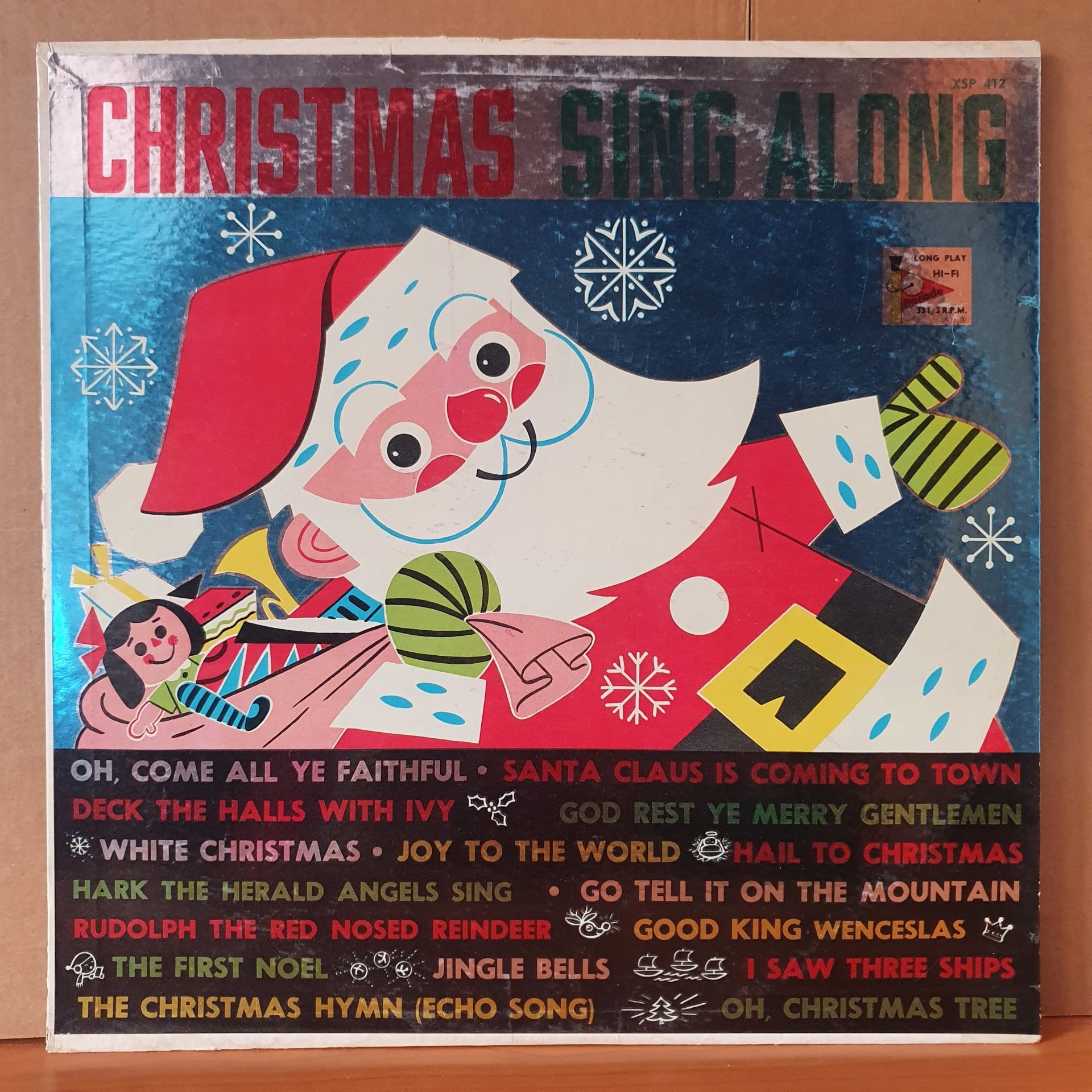 CHRISTMAS SING ALONG / PIROUETTE ORCHESTRA & CHORUS - LP 2.EL PLAK