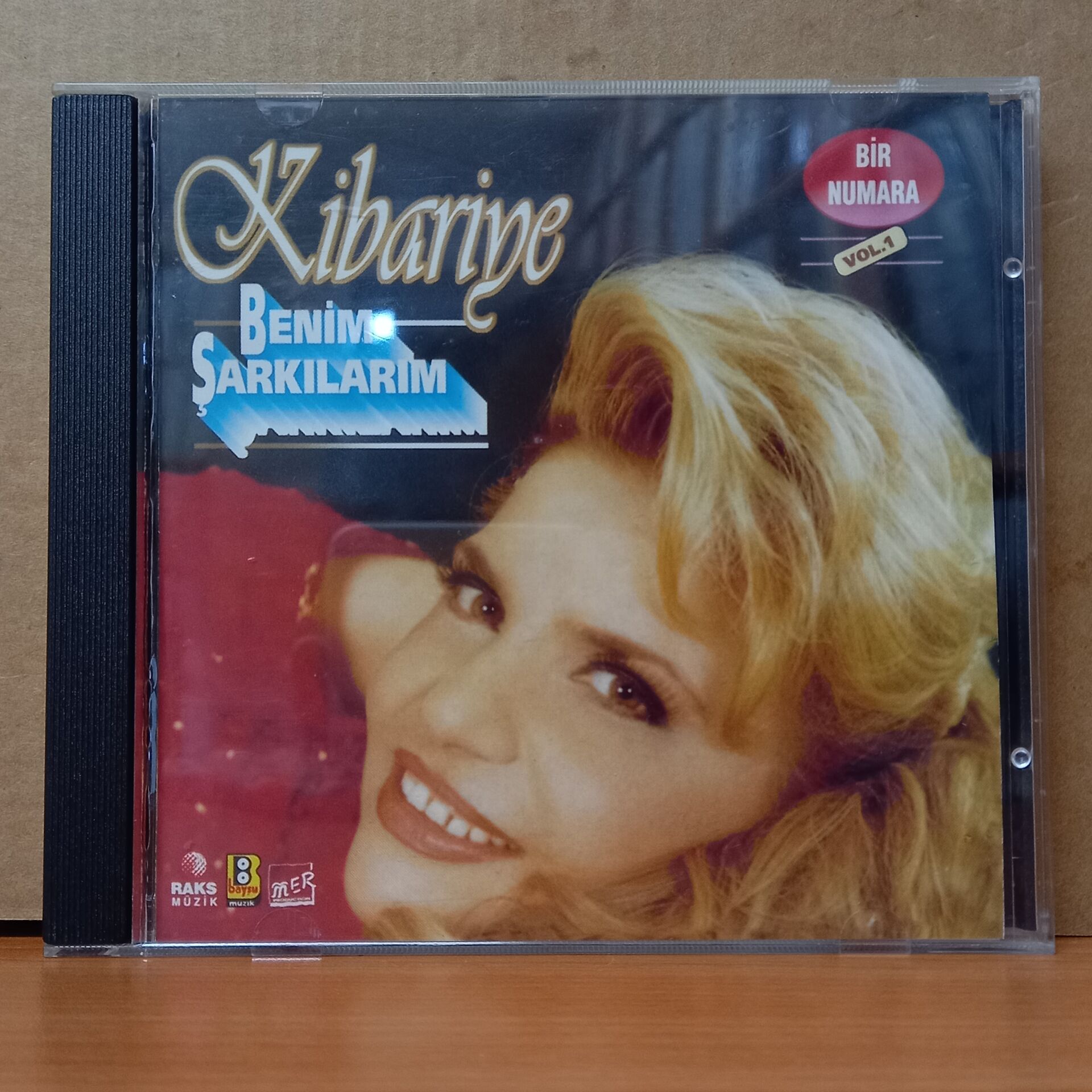 KİBARİYE - BENİM ŞARKILARIM VOL.1 (1991) - CD 2.EL